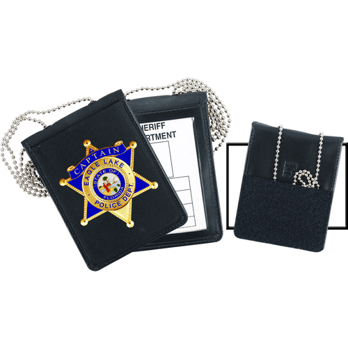 Velcro Id Card Holder